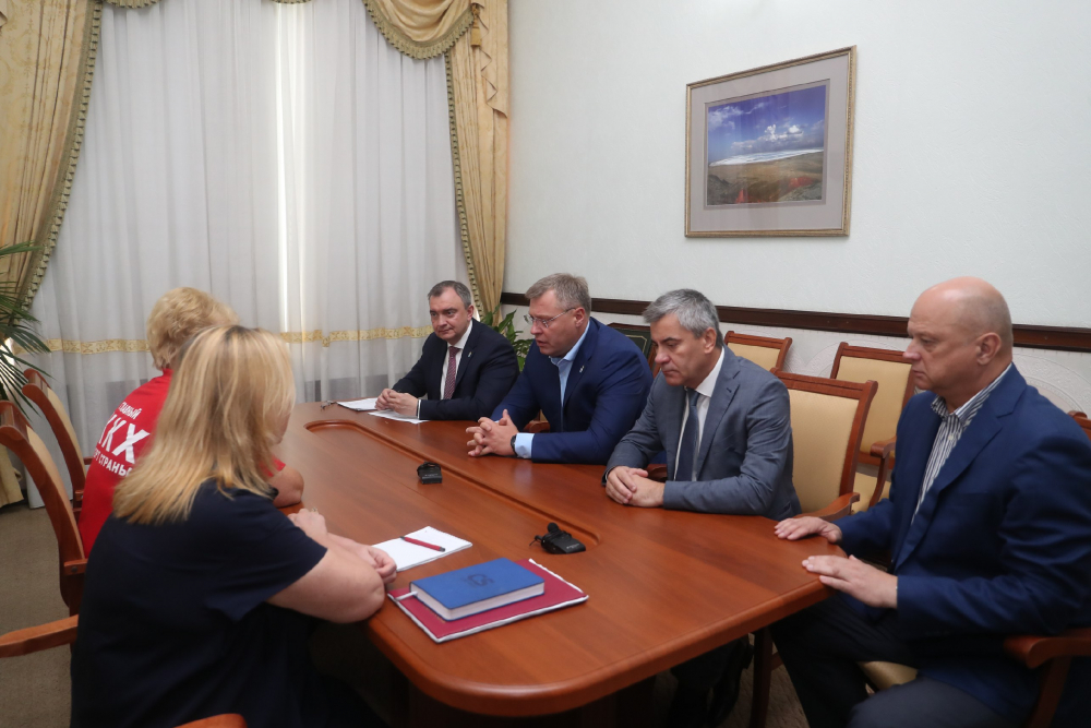 Игорь Бабушкин провёл встречу с лидером Общенародного фронта Светланой Калининой
