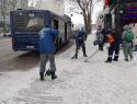 Астраханцы пожаловались на плохую уборку снега в городскую администрацию