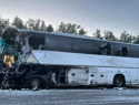Автобус ехавший из Астрахани попал в жуткую аварию, есть погибший и пострадавшие