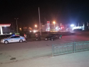 В Астрахани в микрорайоне Бабаевского автомобиль провалился в яму