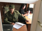 На границе Астрахани и Казахстана развернули мобильный призывной пункт
