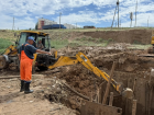 В Трусовском районе Астрахани начался ремонт сложного объекта водоотведения