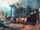 Астраханские пожарные больше трёх часов тушили крупный пожар в Ленинском районе
