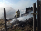 В Астраханской области произошёл крупный пожар из-за неосторожного обращения с огнём