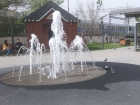В парке Железнодорожников в Астрахани вновь заработал фонтан