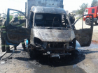 В Астраханской области сгорела грузовая "Газель"