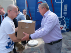 Депутаты астраханской облдумы помогают в сборе гуманитарного груза для курян