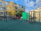 Под Астраханью по просьбам сельчан построили современную спортплощадку