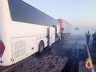 Автобус «Астрахань – Москва» врезался в грузовик, есть погибший и пострадавшие
