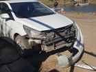 Астраханские дворняги растерзали бампер и погрызли провода припаркованного авто