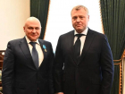 Игорь Бабушкин вручил региональную награду первому замминистра финансов России Леониду Горнину