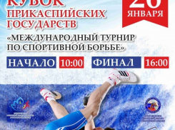 В Астрахани пройдет международный турнир по борьбе