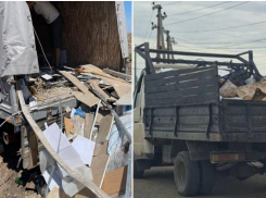 Астраханцы поймали нарушителей чистоты, заваливших отходами два села