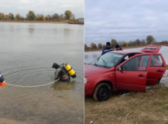 В Астраханской области водитель пошёл ко дну вместе с автомобилем