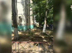 В Астрахани маленькая девочка выпала из окна вместе с москитной сеткой