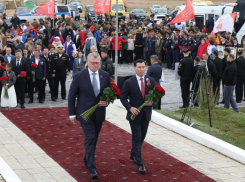 Игорь Бабушкин принял участие в церемонии перезахоронения бойцов 28-й армии