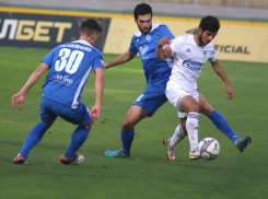 Астраханский «Волгарь» вновь обыграл «Динамо-Махачкалу» с тем же счётом