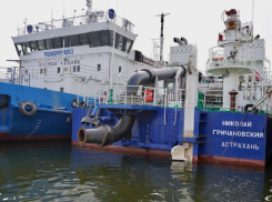 Астраханская верфь усилила дноуглубительный флот судном «Николай Гричановский»