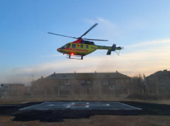 В Астрахани «крылатая скорая» спасла двухмесячного малыша с дыхательной недостаточностью