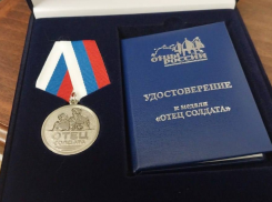 Астраханского ветерана боевых действий наградили медалью «Отец солдата» в Госдуме