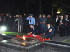 УФСБ России по Астраханской области приняло участие в воинском ритуале и акции «Свеча Памяти»