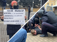 В Астрахани состоялся очередной митинг в поддержку Навального