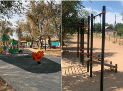 В центральной части Астраханской области обновили более 30 общественных мест