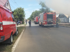 В Трусовском районе потушили крупный пожар 