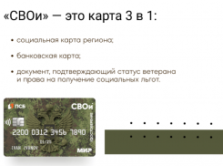 Астраханцам рассказали, где оформить карту «СВОи»