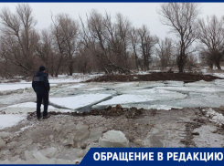 Из-за реализации нацпроекта, жители астраханского села Боркино не могут добраться до большой земли