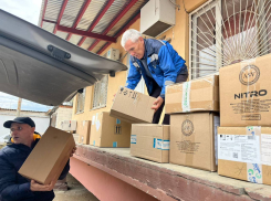 Астраханцы отправили в Кременской район ЛНР 100 коробок с медикаментами