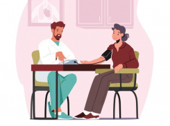 Астраханцев зовут «Измерить свое давление» в «Точках здоровья»