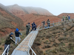 Железнодорожники помогли благоустроить территорию Богдинско-Баскунчакского заповедника