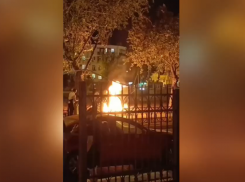 В Астрахани свадебный салют закончился пожаром