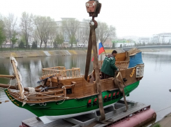 В Астрахани морской «Орёл» вернулся в гнездо