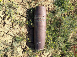 Под Астраханью обнаружен и обезврежен артиллерийский снаряд