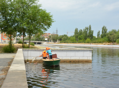 На Больших Исадах в Астрахани обнаружили новый мусорный мост 
