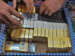 Астраханские таможенники изъяли 1000 опасных пачек сигарет