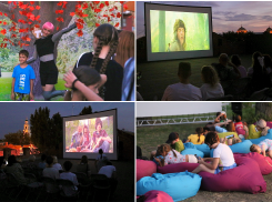 «Ночью кино» в Астраханской области насладились свыше 15 тысяч человек