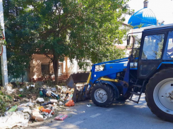 За шесть месяцев из Астрахани вывезли свыше 8400 тонн мусора