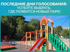 У астраханцев осталось немного времени на голосование за объекты благоустройства