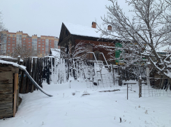 В Астрахани выпал снег глубиной 4 сантиметра