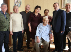 В Астраханской области ветерану Великой Отечественной войны исполнился 101 год