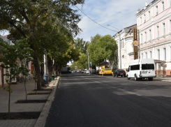 Ремонт одной из самых оживленных улиц Астрахани близится к финалу