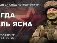 За месяц две сотни астраханцев захотели стать контрактниками 