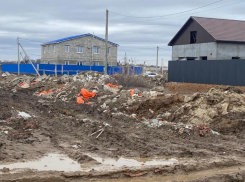 В Трусовском районе Астрахани обнаружили две свалки строительных отходов