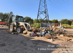За лето с астраханских улиц вывезли свыше полутора тысяч нелегальных свалок