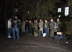 Очередная группа астраханцев отправилась на боевое слаживание в части Южного военного округа