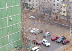 В Астрахани наконец-то пошел снег