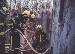 В Астрахани на частном судне произошел пожар